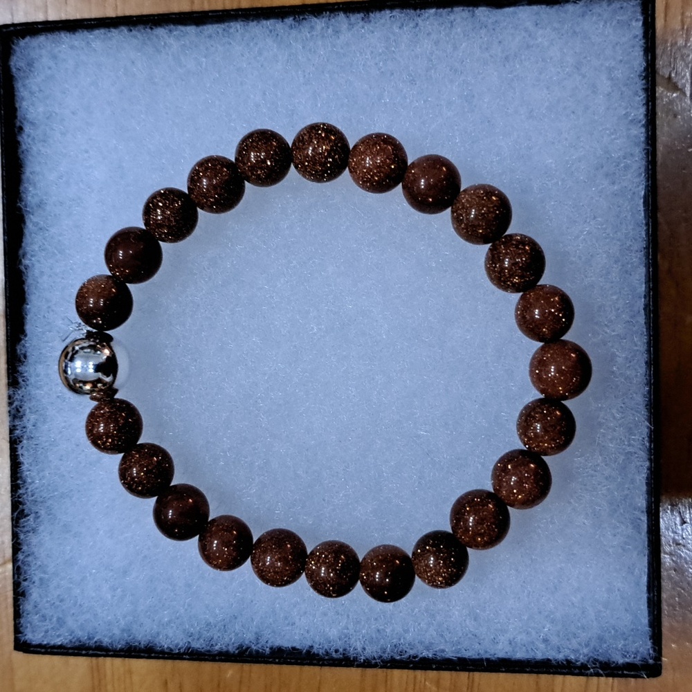 Goldstone Bracelet - Picture 2 of 6